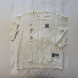 Kazakhstan Shymbulak White Sweatshirt